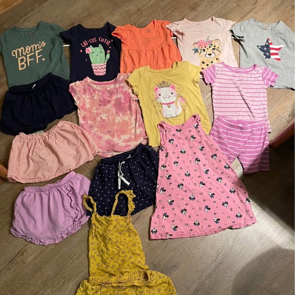 Assorted Toddler Girl Clothing Set size 4t and 5t